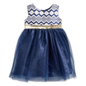 Blueberi Boulevard Brocade Tulle Dress Baby Girls 0 24 Months